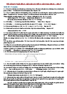 Đề thi Violympic môn Toán lớp 4 vòng 9 - Bài thi số 2 - Năm học 2016-2017